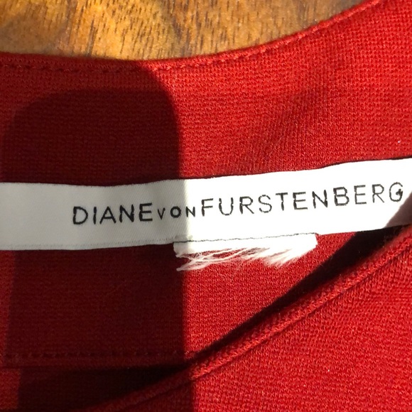 DIANE von FURSTENBERG red dress - NEW!!! - Picture 3 of 3
